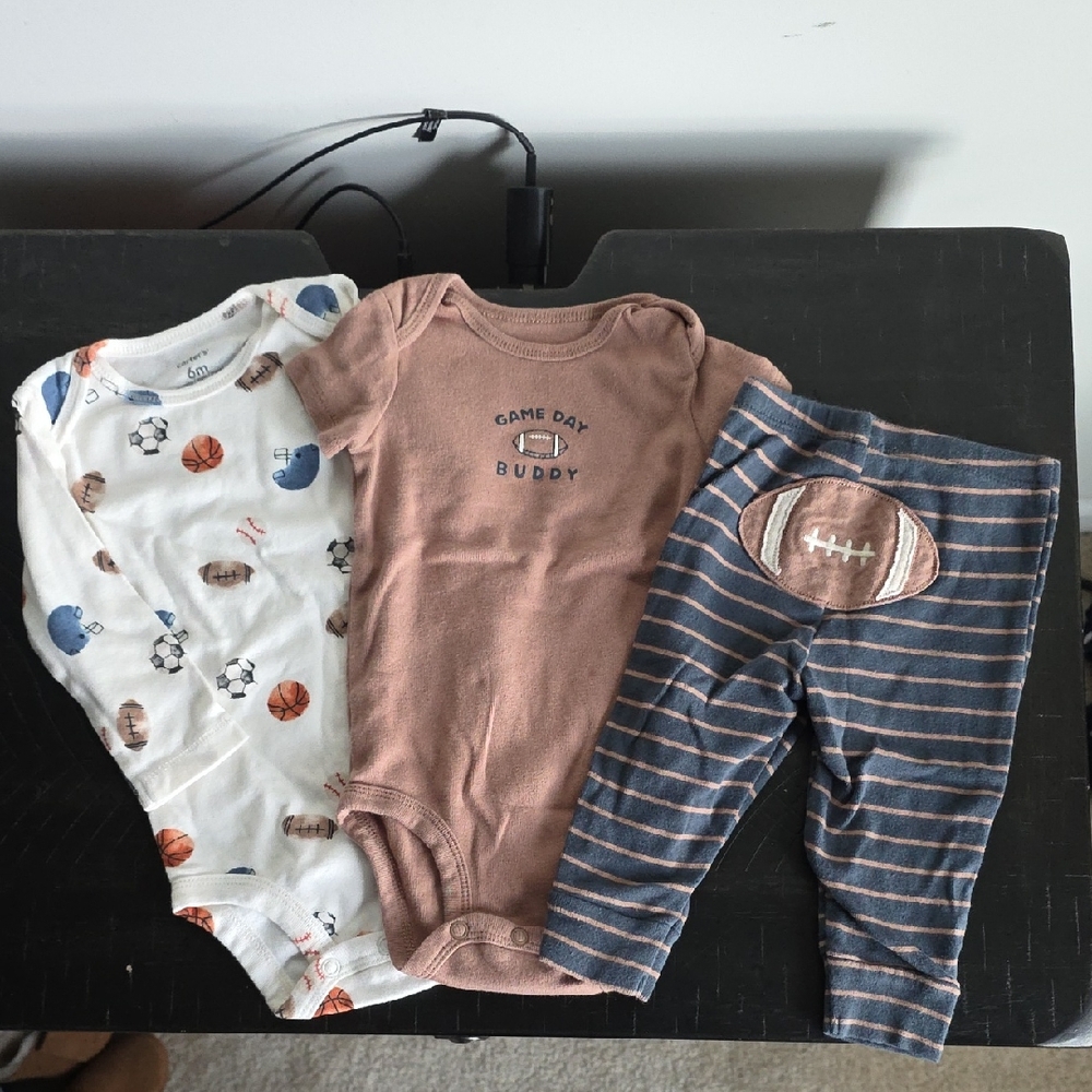 Carter's Baby Outfit Set with Sports Theme